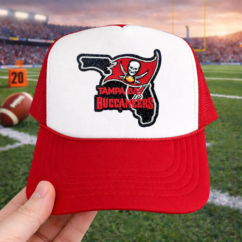 NFL Sport Florida Buccaneers Glitter Logo Patch