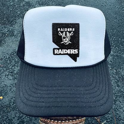 NFL Sport Nevada Las Vegas Raiders Glitter Logo Patch