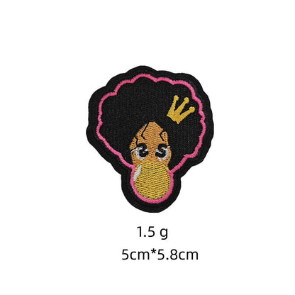 Black girl patch