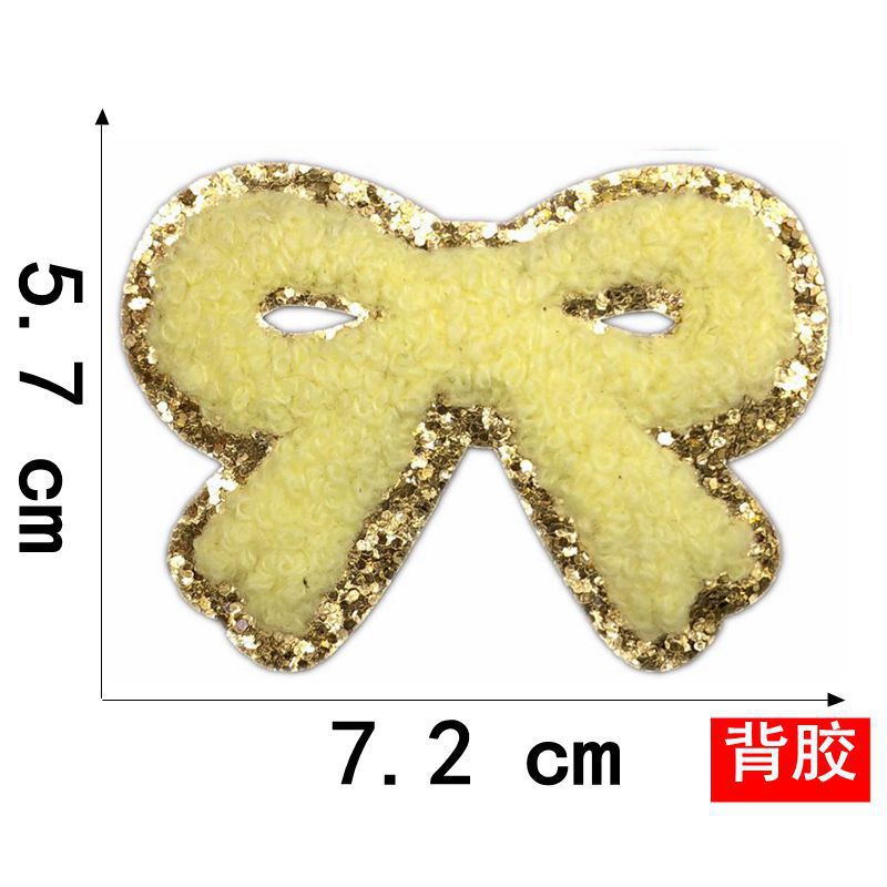 Colored Chenier Bow Patch