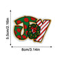 Christmas embroidery Christmas HOHOHO MERRYCHRISAMAS