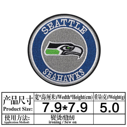 NFL 32 Team LOGO Patch