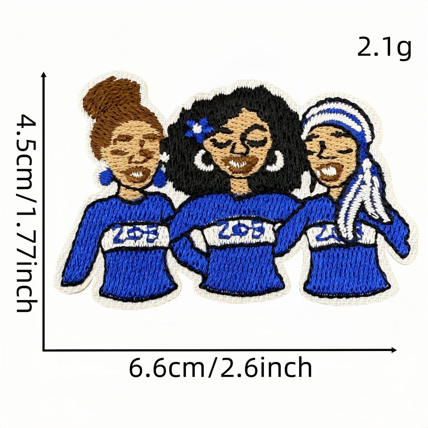 New Sisterhood Badge Embroidery Cloth Sticker Fashion Computer Embroidery Label Cartoon Character Patch Sticker Price Discount