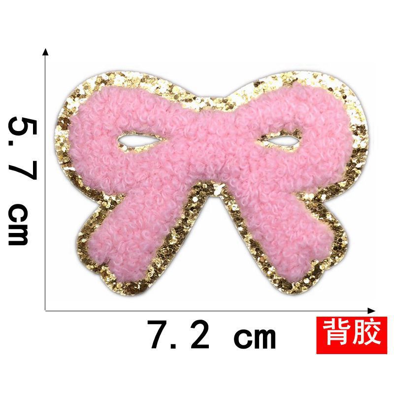 Colored Chenier Bow Patch