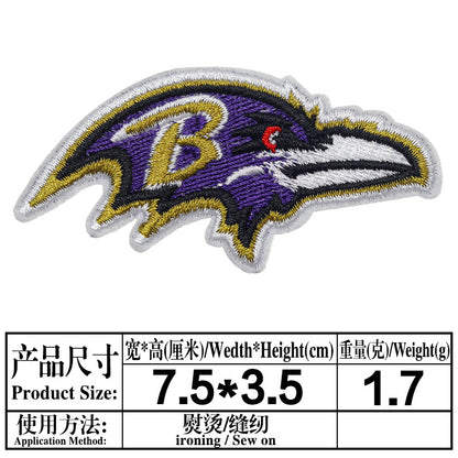 Embroidery New football Team Patches - Clpatch