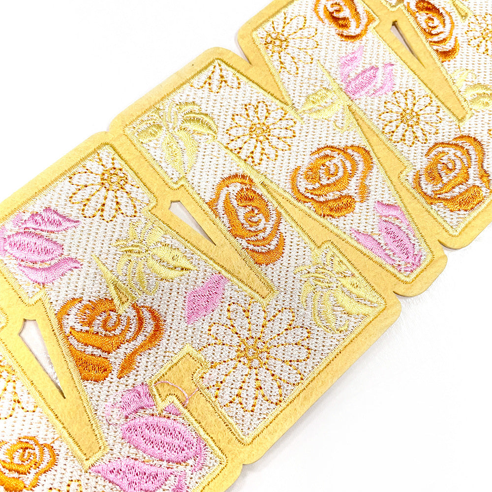 MAMA floral pattern 28cm patch