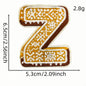 Christmas new 26 English letters patch