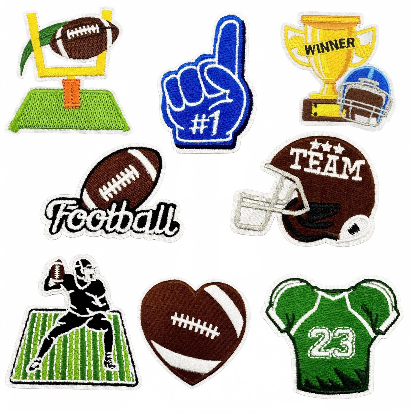 Sport football patches