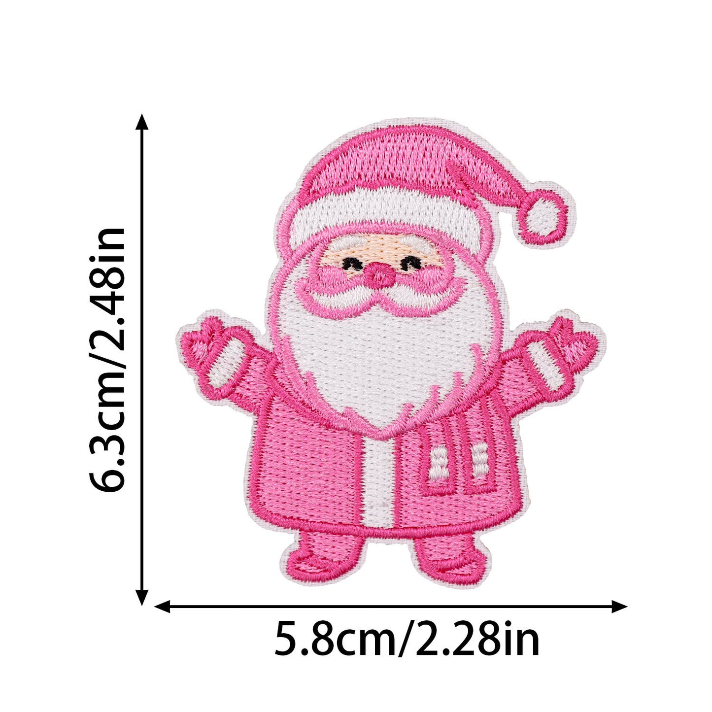 Pink Christmas Patch