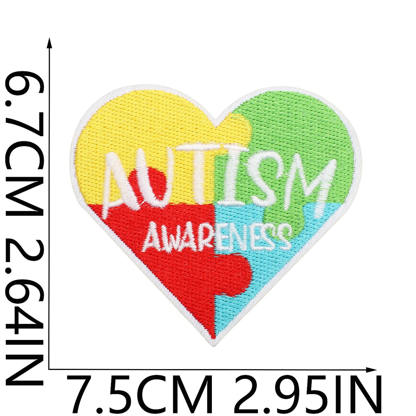Autism ironing patch