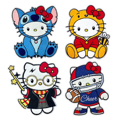 Cute cartoon HelloKitty cat character patches
