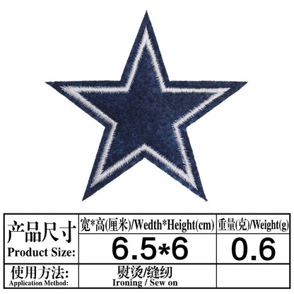 football team embroidery iron on patches - Clpatch