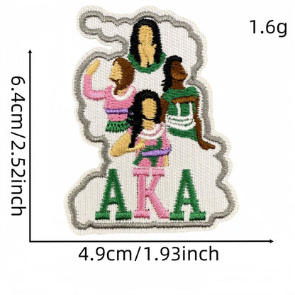 Pink Green AKA Sisterhood Patch