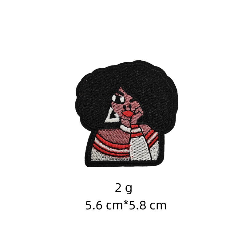 Black girl patch