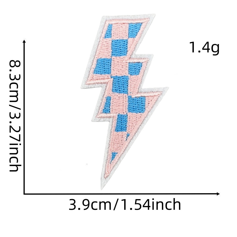 color lightning patch