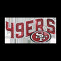 NFL team sequin embroidery large patch