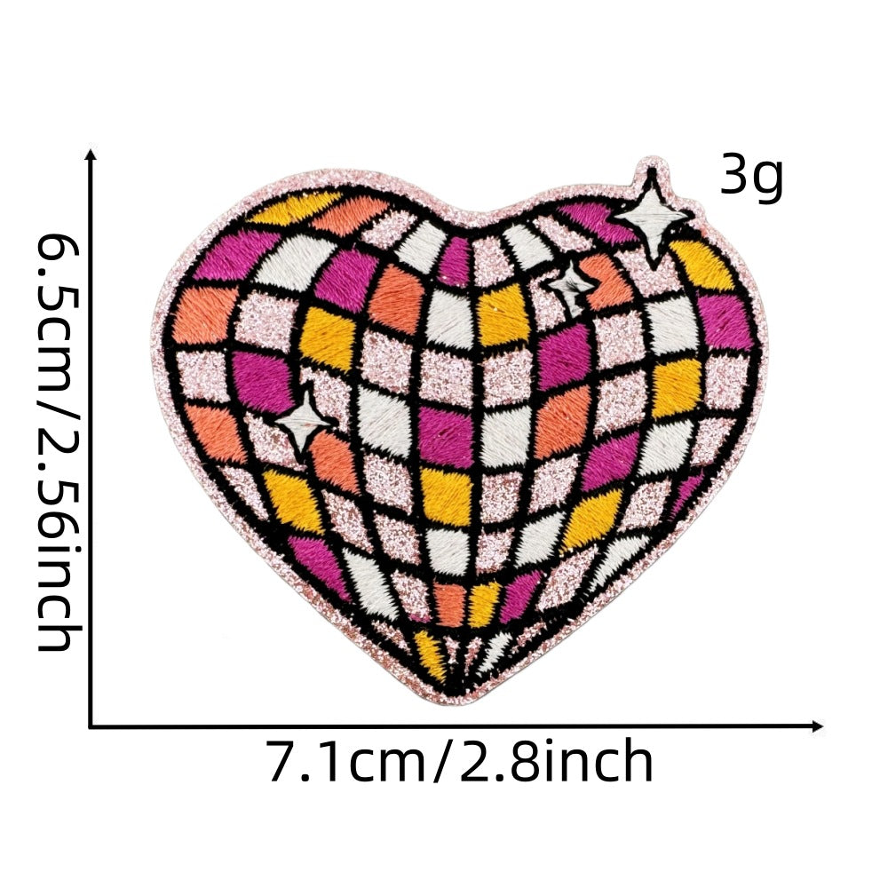 Plaid Disco Patch