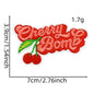 Fruit strawberry cherry jewelry patch