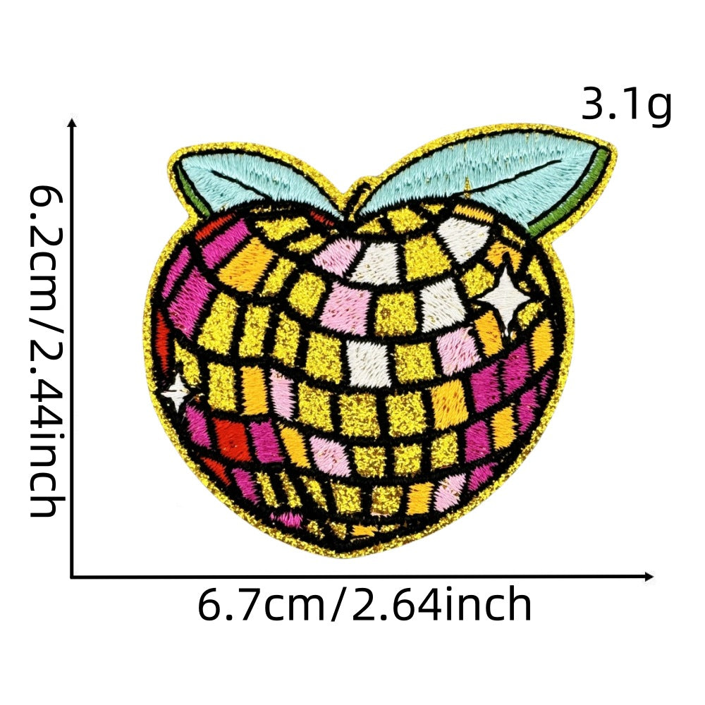 Plaid Disco Patch