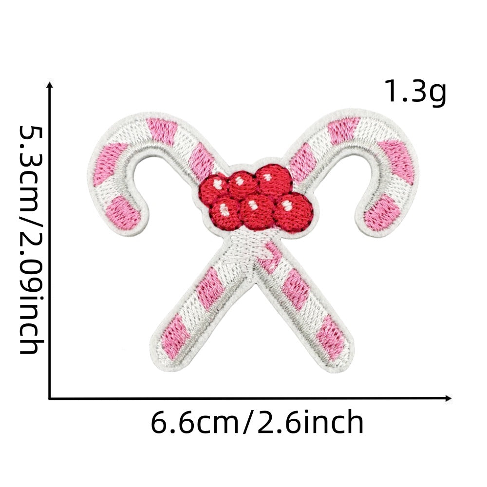 wholesale pink Christmas  gift patches