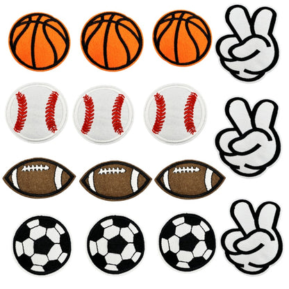 Sports Baseball Sports Basketball Patch