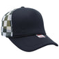 truck cap outdoor leisure visor American fashion breathable sun protection plaid baseball cap