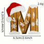 Christmas new 26 English letters patch