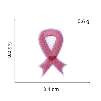 Women's Care Brooch, Breast Cancer Heart Badge