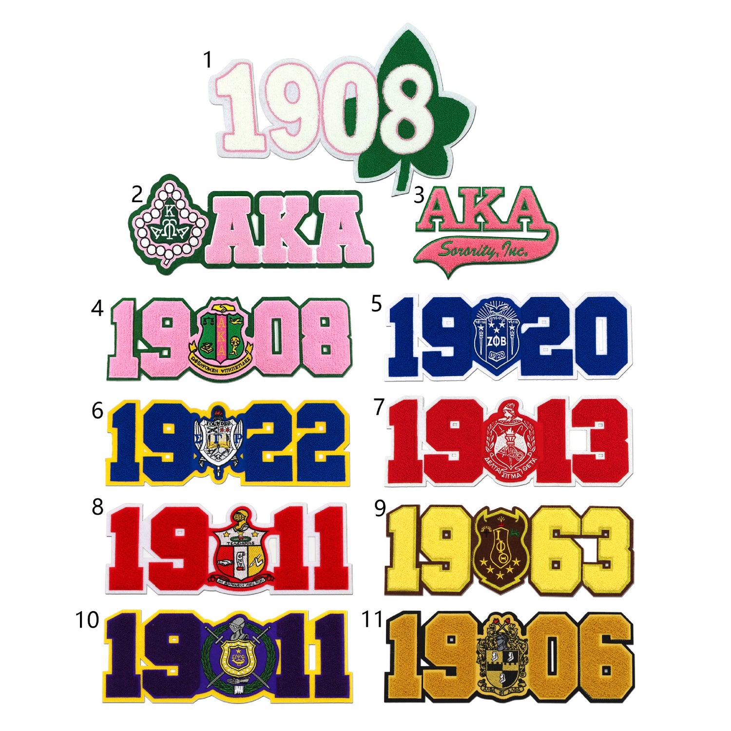 AKA embroidery patches - Clpatch