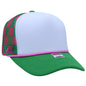 truck cap outdoor leisure visor American fashion breathable sun protection plaid baseball cap