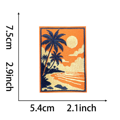 Vintage summer beach Vacation Patch
