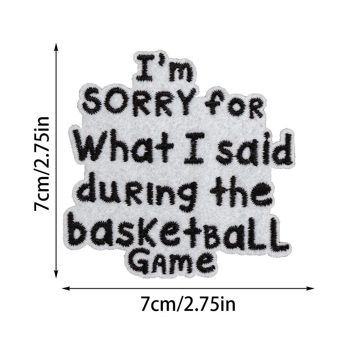 Sport basketball patch