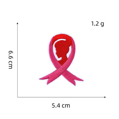 Women's Care Brooch, Breast Cancer Heart Badge