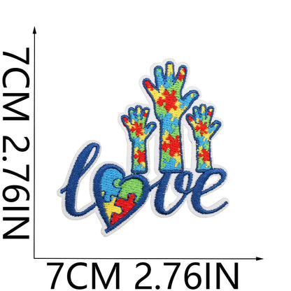 Autism ironing patch