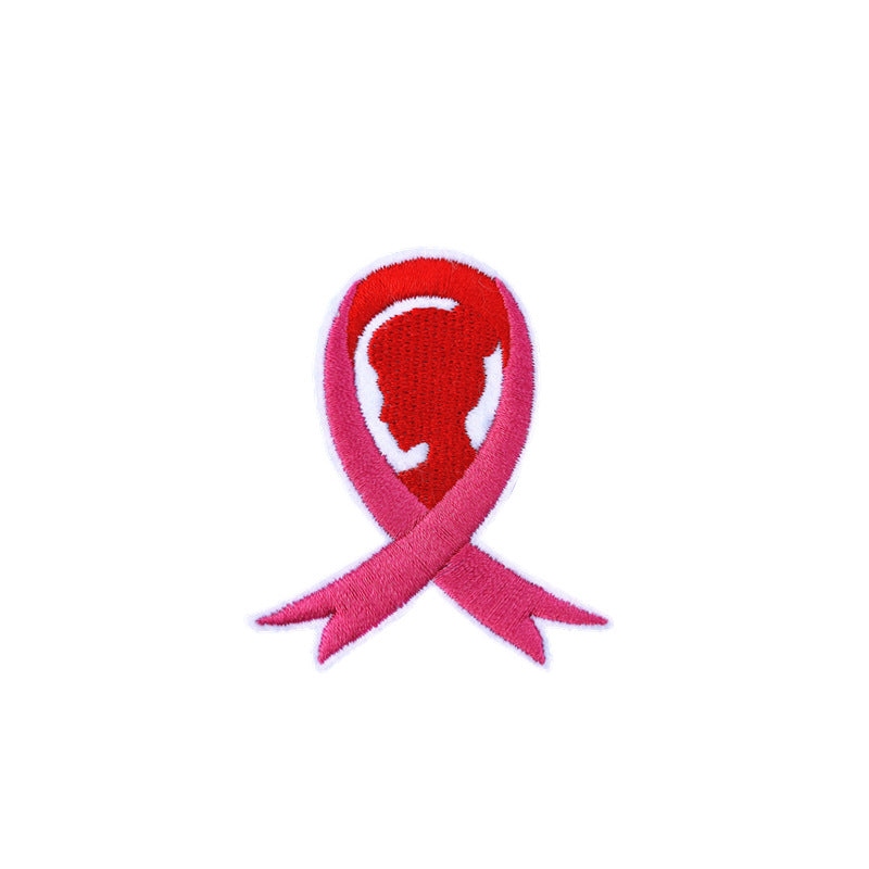 Women's Care Brooch, Breast Cancer Heart Badge