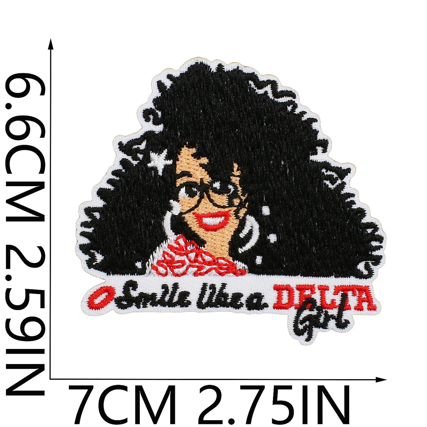 Personalized alphabet ironing bag patch