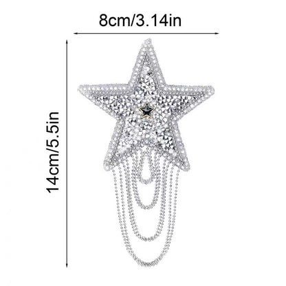 ive-pointed star patch