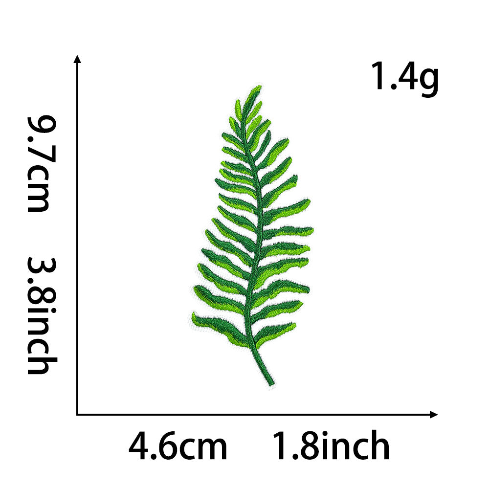 Natural Style Plant Flower Monstera Rose Sunflower Cactus DIY Patch