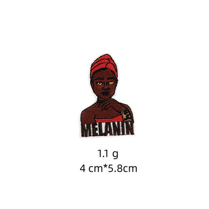 Black girl patch