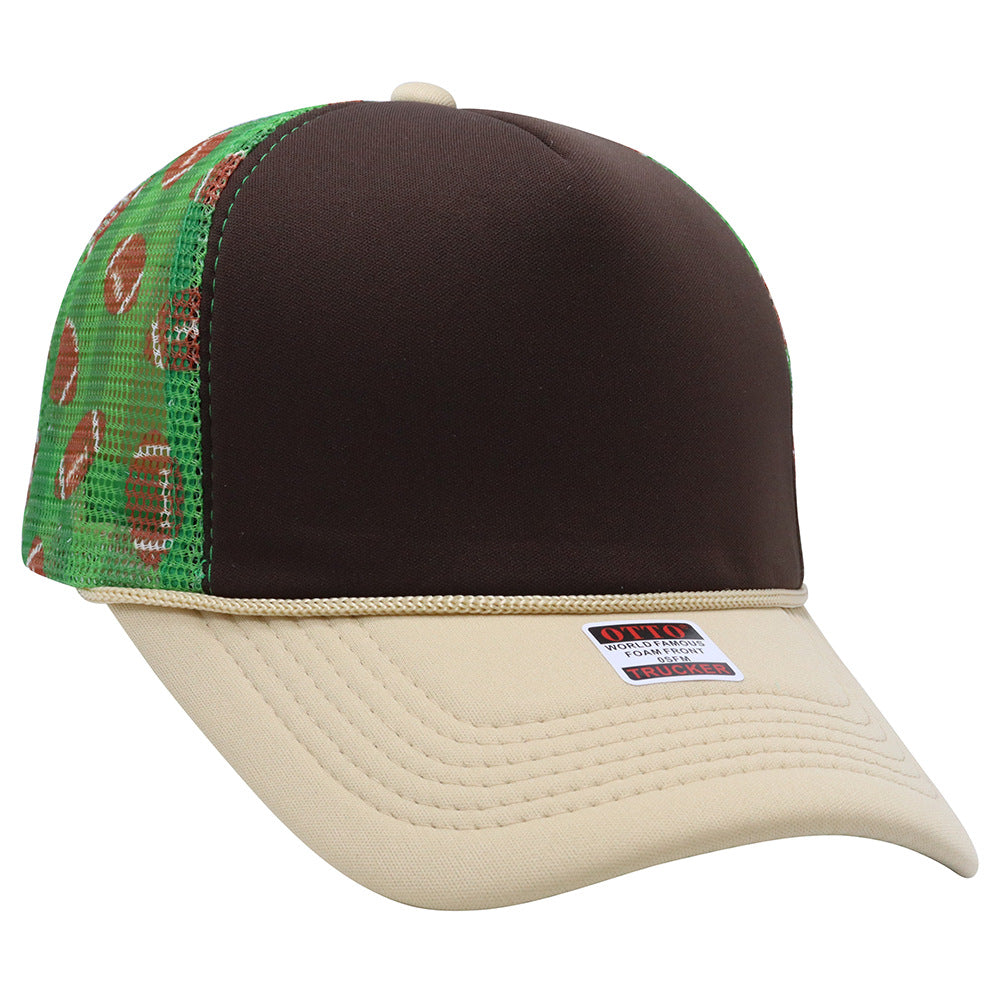 truck cap outdoor leisure visor American fashion breathable sun protection plaid baseball cap
