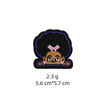 Black girl patch