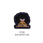Black girl patch