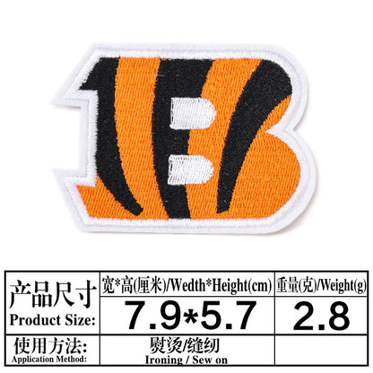 football team embroidery iron on patches - Clpatch