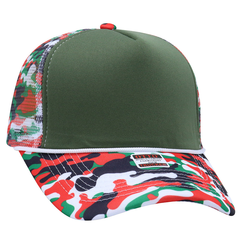 truck cap outdoor leisure visor American fashion breathable sun protection plaid baseball cap
