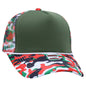 truck cap outdoor leisure visor American fashion breathable sun protection plaid baseball cap