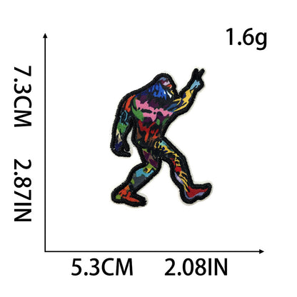Bigfoot patch