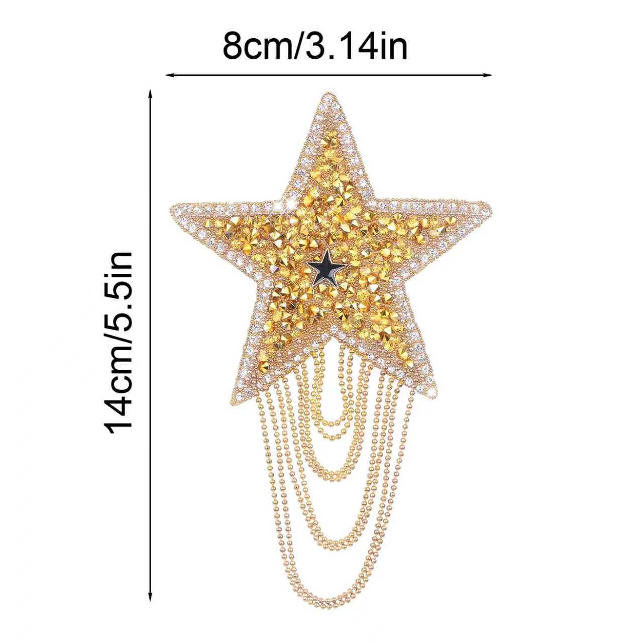ive-pointed star patch
