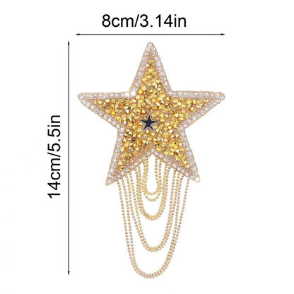 ive-pointed star patch
