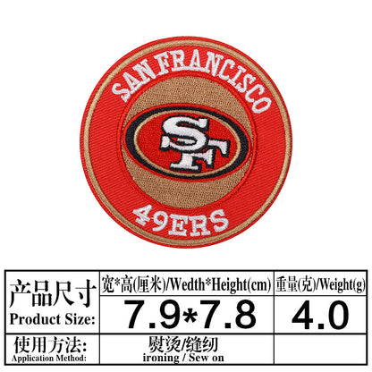 NFL 32 Team LOGO Patch