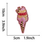 12 summer sequins drink patches